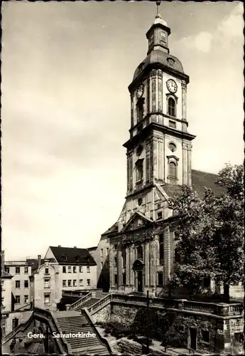 Ak Gera in Thüringen, Salvatorkirche