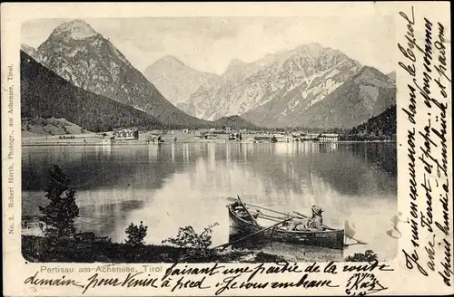 Ak Pertisau Eben am Achensee in Tirol, Panorama