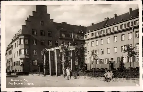 Ak Meerane in Sachsen, Fritz Brumm-Straße