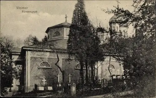 Ak Weimar in Thüringen, Fürstengruft