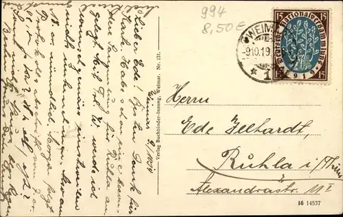 Ak Weimar in Thüringen, Fürstengruft