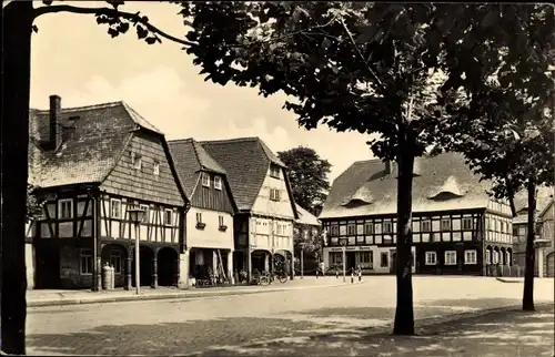 Ak Hirschfelde Zittau in Sachsen, Ernst-Thälmann-Platz