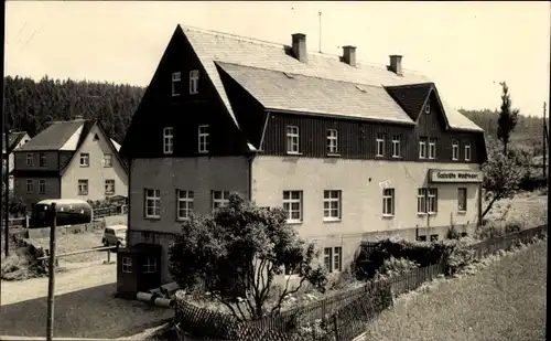 Ak Kretscham Rothensehma Neudorf Sehmatal im Erzgebirge, Konsum Gaststätte