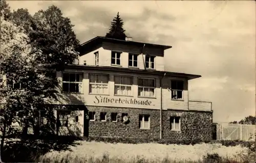 Ak Seifhennersdorf in der Oberlausitz Sachsen, Silberteichbaude