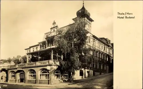 Ak Thale im Harz, Hotel Bodetal