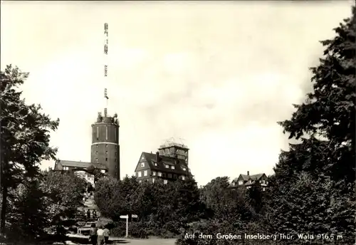 Ak Brotterode in Thüringen, Großer Inselsberg, Turm