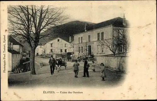 Ak Eloyes Vosges, Union des Ouvriers