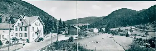 Klapp Ak La Bresse Vosges, Ortsansicht mit Hotel