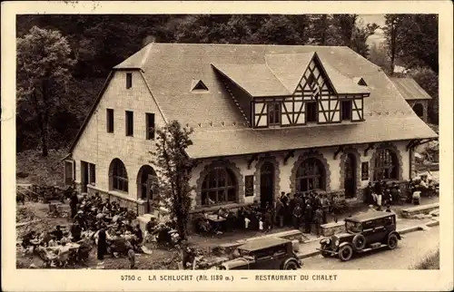 Ak Col de la Schlucht Vosges, Restaurant du Chalet