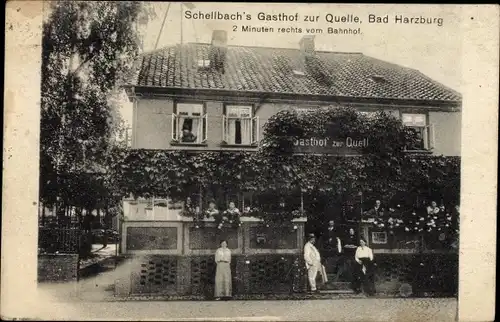 Ak Bad Harzburg am Harz, Gasthof zur Quelle