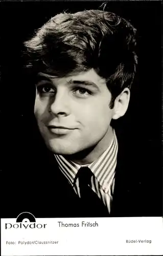 Ak Schauspieler und Sänger Thomas Fritsch, Polydor-Schallplatten
