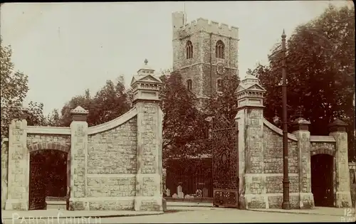 Ak Fulham London England, Pfarrkirche