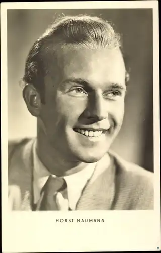 Ak Schauspieler Horst Naumann, Portrait
