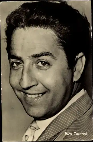 Ak Schauspieler Vico Torriani, Portrait