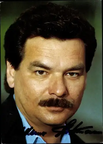 Ak Journalist und Sportmoderator Waldemar Hartmann, WDR Sport, Autogramm