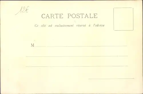 Ak Noyon-Oise, Die Station aus dem Cours