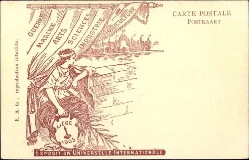 Ak Lüttich Lüttich Wallonien, Rue des Guillemins