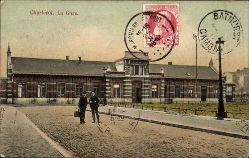 Ak Charleroi Wallonie Hennegau, La Gare