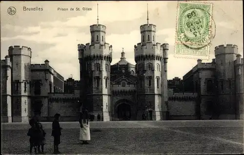 Ak Brüssel Brüssel, Gefängnis von Saint Gilles