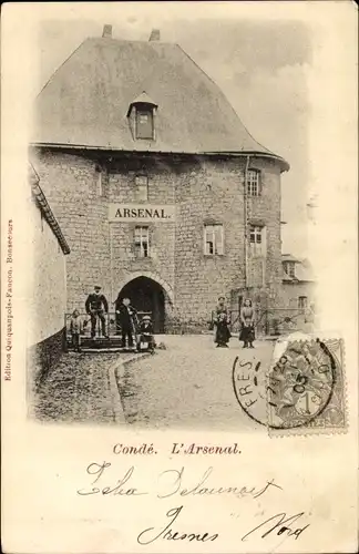 Ak Conde Belgien, L'Arsenal