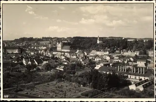 Foto Ak Steyr Oberösterreich, Ortsansicht, Michaelakirche