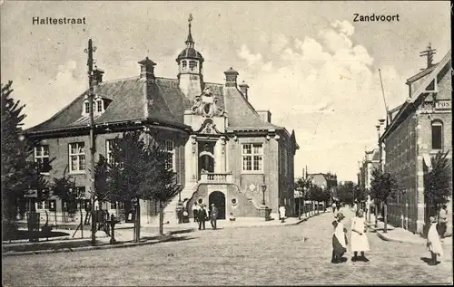 Ak Zandvoort Nordholland Niederlande, Haltestraat