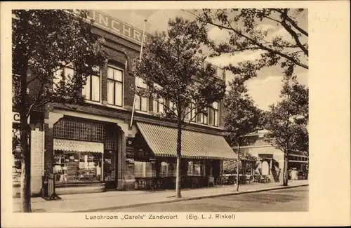 Ak Zandvoort Nordholland Niederlande, Lunchroom Carels