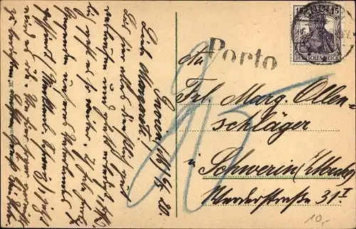 Ak Dargun in Mecklenburg, Amt, Straßenpartie