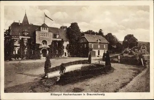 Ak Hachenhausen Bad Gandersheim in Niedersachsen, Rittergut Hachenhausen