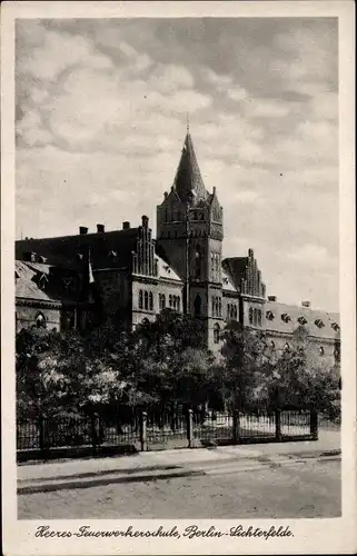 Ak Berlin Steglitz Lichterfelde, Heeres-Feuerwerkerschule