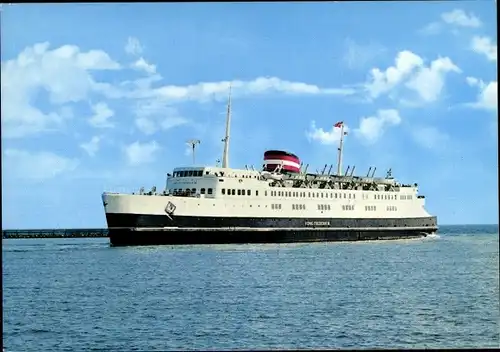 Ak Ostersofaergen Kong Frederik IX, Schiff
