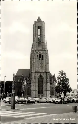 Ak Arnhem Gelderland Niederlande, Grote Toren