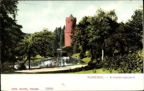 Ak Nijmegen Gelderland, Kronenburgerpark