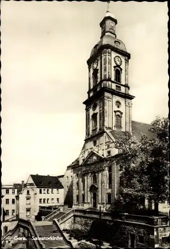 Ak Gera in Thüringen, Salvatorkirche