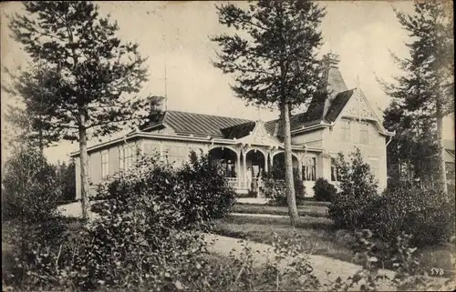 Ak Sollefteå Schweden, läger, Officersmessen