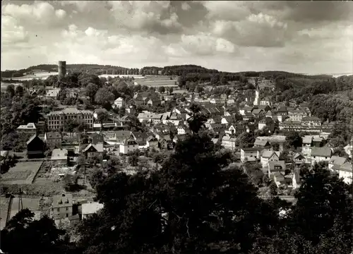 Ak Bad Lobenstein in Thüringen, Blick vom Geyersberg