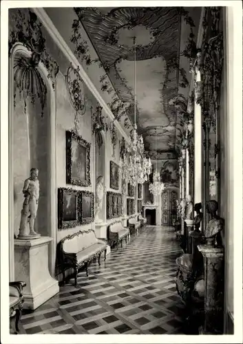 Ak Potsdam, Schloss Sanssouci, Kleine Galerie