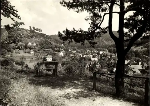 Ak Sitzendorf in Thüringen, Panorama