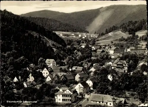 Ak Sitzendorf in Thüringen, Gesamtansicht, Vogelschau