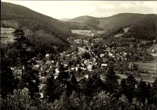 Ak Sitzendorf in Thüringen, Gesamtansicht