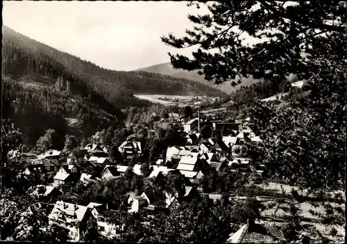 Ak Sitzendorf in Thüringen, Teilansicht von Osten