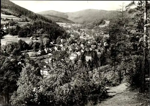 Ak Sitzendorf in Thüringen, Gesamtansicht