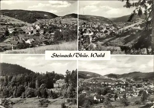 Ak Steinach im Thüringer Wald, verschiedene Panoramaansichten