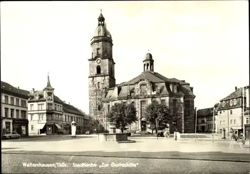 Ak Waltershausen Thüringen, Stadtkirche Zur Gotteshilfe