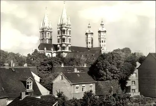 Ak Naumburg an der Saale, Blick zum Dom