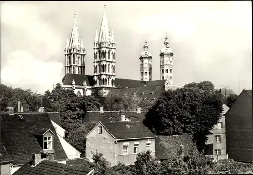 Ak Naumburg an der Saale, Blick zum Dom