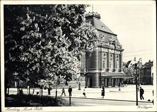 Ak Hamburg Mitte Neustadt, Laeiszhalle, Musikhalle