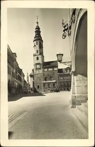 Ak Görlitz in der Lausitz, Altes Rathaus