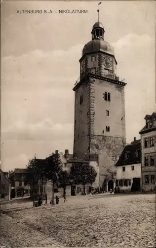 Ak Altenburg in Thüringen, Nikolaiturm