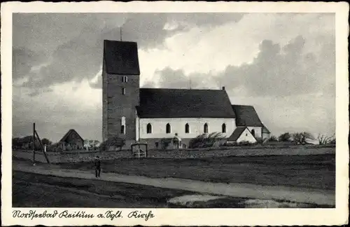 Ak Keitum auf Sylt, Kirche